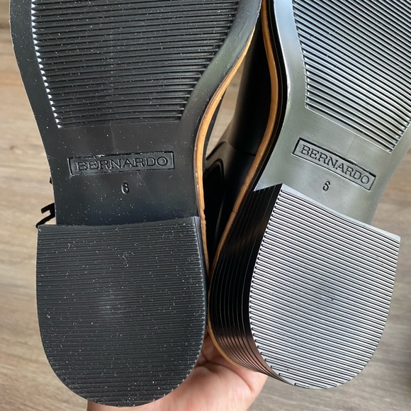 Bernardo Penney Rain Boot With Fringe In Black Size 6 - Picture 10 of 14